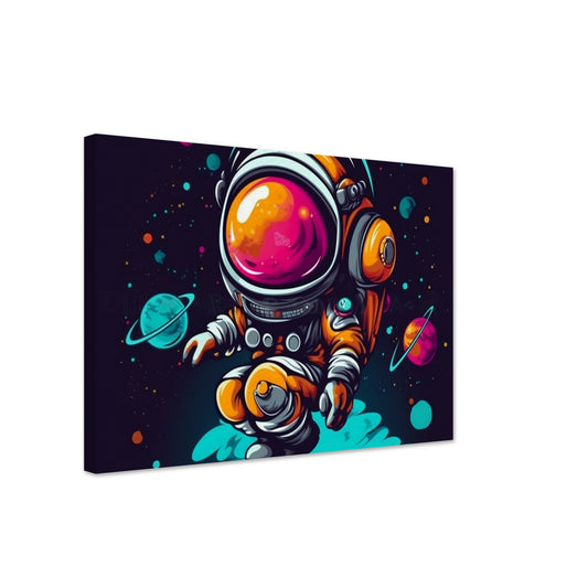 Colorful Streetart Astronaut