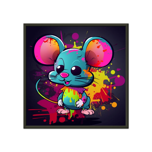 Colorful Streetart Mouse