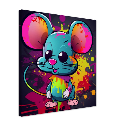 Colorful Streetart mouse