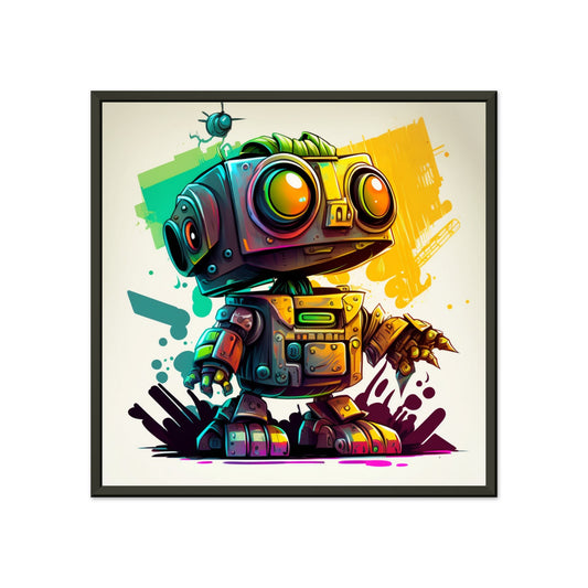 Colorful Streetart Robo