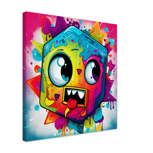 Colorful Streetart Cube