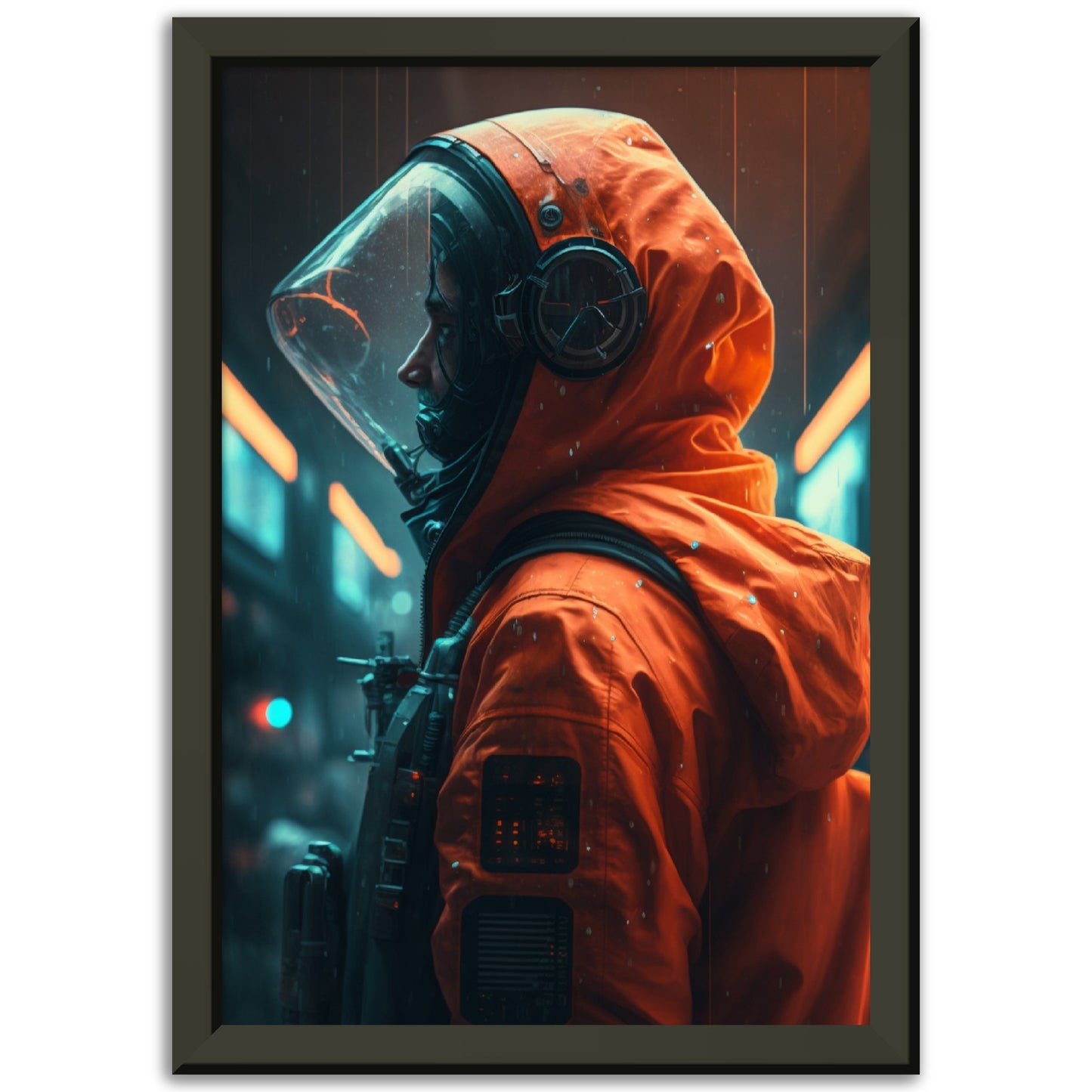 Digital Art Weltraum & Astronaut